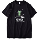 T-shirt alien I need space