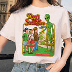 t-shirt alien don't talk to a stranger